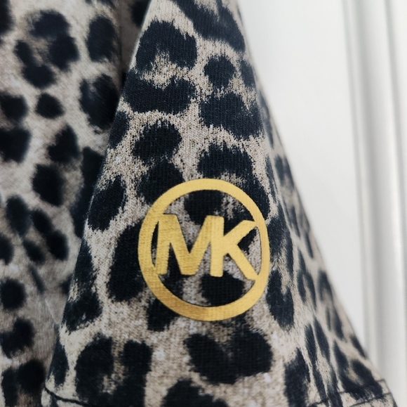 Michael Kors Leopard Mini Dress - Picture 2 of 3